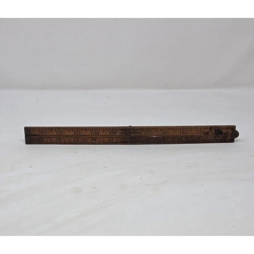 Antique Upson Nut Co No 68 Boxwood Brass 24